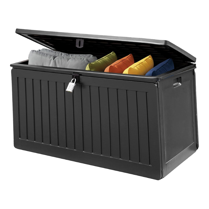 Olsen & Smith 270L Outdoor Storage Box &amp; Bench