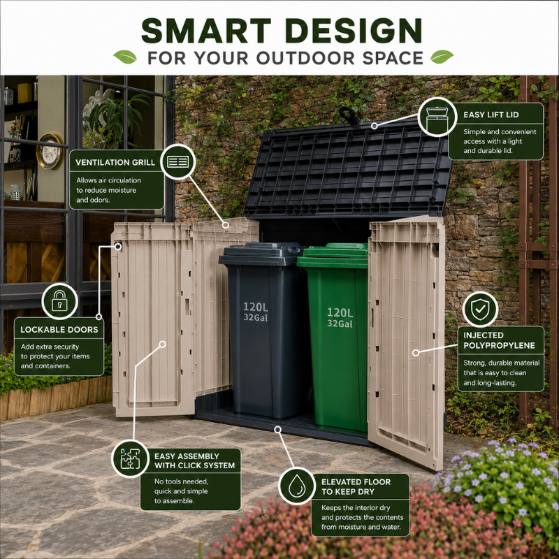 Keter Store-It-Out Midi 845L Outdoor Storage Shed