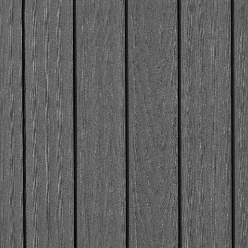 4 x 4 Ft Outdoor Resin Storage Shed with Floor, Weather-Resistant Garden Tool Storage, Grey