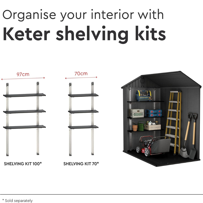 Keter Darwin 6 x 4 FT Outdoor Storage Shed